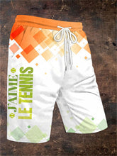 Short de tennis imprimé Roland Garros Homme